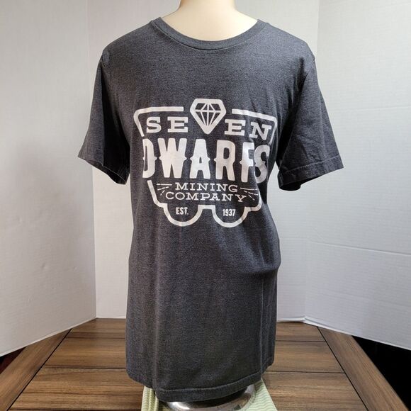Seven Dwarfs Mining Company SS Tee Dark Grey - Size Medium - Picture 2 of 5